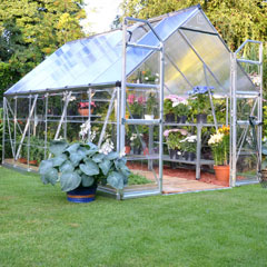 Palram Balance Merged Greenhouse - W8ft x D12ft - Polycarbonate Glazing