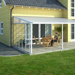 Palram Feria Sidewall 3 - White
