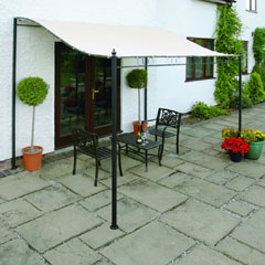 Greenhurst Easy Fit Wall Mounted Gazebo 2.5m x 2m