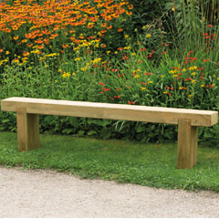 Forest Garden FSC Sleeper Benches