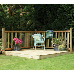 Forest Garden FSC Patio Deck Kit