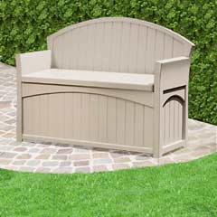 Suncast Patio Resin Storage Bench