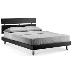 Ellister Novello Double Bed - Black