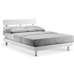 Ellister Novello Double Bed - White