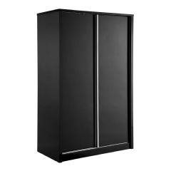 Ellister Novello Sliding Wardrobe - Black
