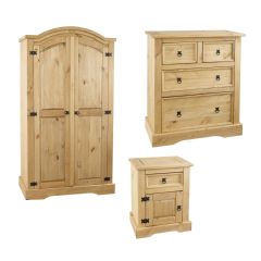Ellister Corona Bedroom Trio Set