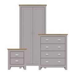 Ellister Lancaster Bedroom 3 Piece Set