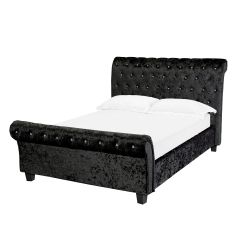 Ellister Isabella Double Bed - Black