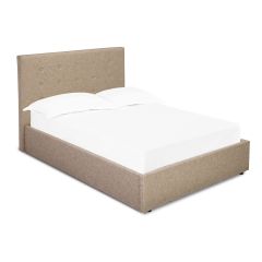 Ellister Lucca Double Bed - Beige