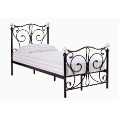 Ellister Florence Single Bed - Black
