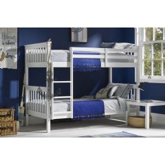 Ellister Leo Bunk Bed - White