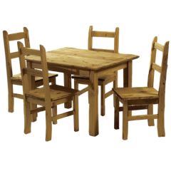 Ellister Ecuador Indoor 4 Seater Dining Set