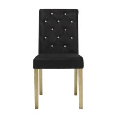 Ellister Paris Indoor Dining Chairs - Black - 2 Chairs