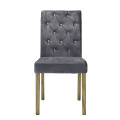 Ellister Paris Indoor Dining Chairs - Silver - 2 Chairs