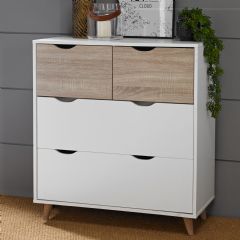 Ellister Stockholm 4 Drawer Chest of Drawers