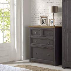 Core Products Corona Carbon 2 and 2 Chest of Drawers