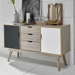 Ellister Scandi Grey Sideboard