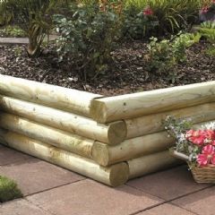 Grange Rounded Garden Sleeper
