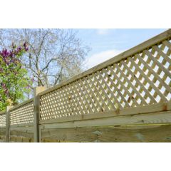 Grange Wooden Lilleshall Lattice Trellis - 1.83m x 0.3m
