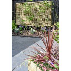 Grange Wooden Lilleshall Lattice Trellis - 1.83m x 1.20m
