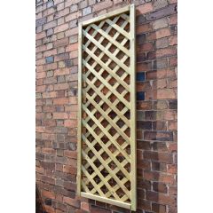 Grangle Wooden Madeley Lattice Trellis - 1.8m x 0.6m
