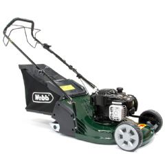 Webb RR17SP Self Propelled Petrol Lawnmower - 43cm