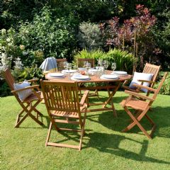 Ellister Portland 6 Seater Dining Set - 150cm Table