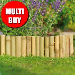 5m Gardman Bamboo Edging - H15cm