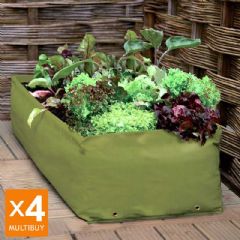 Haxnicks Multipurpose Reuseable Growbag Planter - x4 Multi-Buy