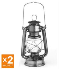 SupaLite Hurricane Lantern - 23cm Height - 2 Pack