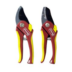 Garden Pro Gold Anvil And Bypass Deluxe Secateurs Set