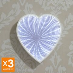 Smart Garden Galaxy Heart Mirror - Pack of 3
