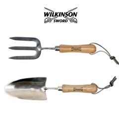 Wilkinson Sword Stainless Steel Hand Trowel & Fork Set