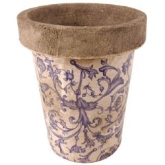Fallen Fruits Aged Ceramic Pot