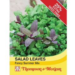 Thompson and Morgan Fancy Summer Mix Salad Leaves - 400 seeds
