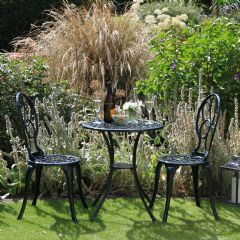 Ellister Stamford 2 Seater Bistro Set - Dark Green