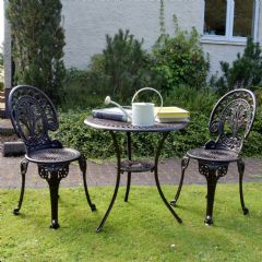 Ellister Regency 2 Seater Bistro Set - Bronze