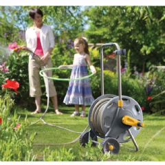 Hozelock 60m Hose Cart With 50m Hose