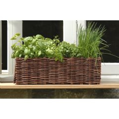 Burgon & Ball Natural Willow Window Box Planter