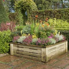 Rowlinson Heavy Duty Raised Bed 4ft x 4ft