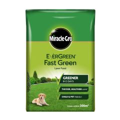 Miracle-Gro Evergreen Fast Green Lawn Feed - 200m2
