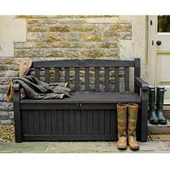 Keter Iceni Waterproof Storage Bench
