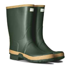 Hunter Gardener Wellington Boots - Mens Vintage Green