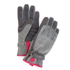 Burgon and Ball Grey Tweed Gardening Gloves