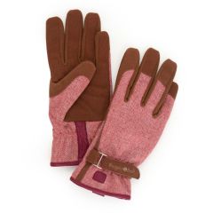 Burgon and Ball Red Tweed Gardening Gloves