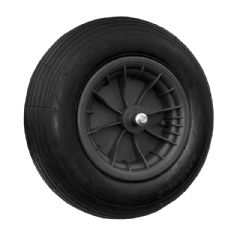 De Greef Replacement Wheelbarrow Wheel - Pneumatic 2ply Tyre