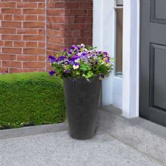 Tierra Verde Concerto Round Slate Planter - 51cm