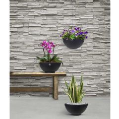 Tierra Verde Allegria Slate Bowl Multi-Function Planter