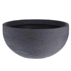 Greenfingers Ribbed Round Bowl Planter