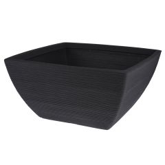 Ellister Ribbed Square Bowl Planter